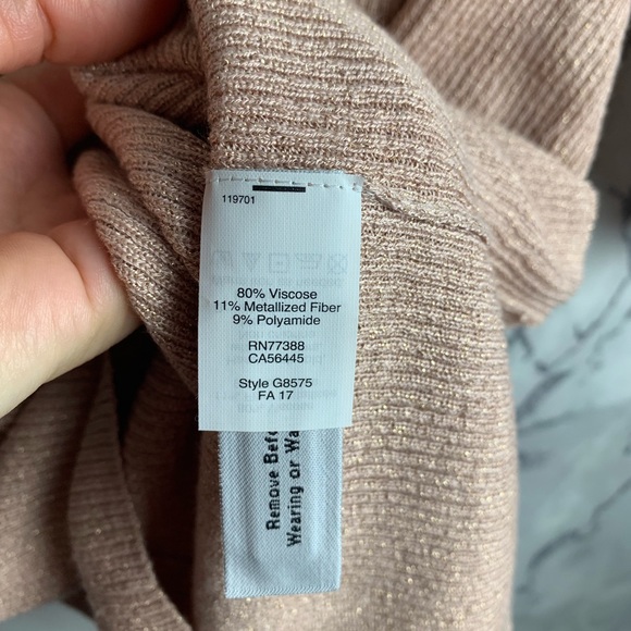 Madewell Evening Sparkle sweater NWT - Picture 5 of 7